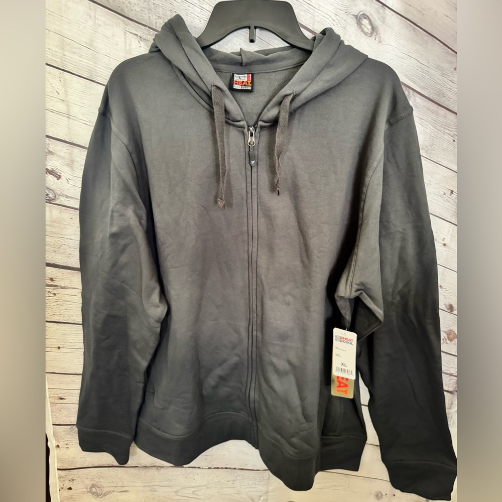 Men’s 32 Degrees Charcoal Gray Zip Up Hoodie
